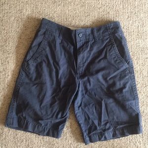old navy blue khaki shorts